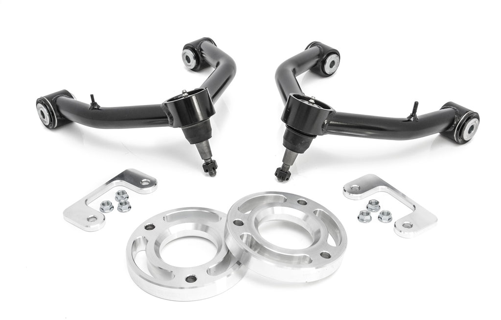 ReadyLift 66-3086 2.25in. Front Leveling Kit with Upper Control Arms for Aluminum and Stamped Stee for Select Cadillac Escalade, Cadillac Escalade ESV, Chevrolet Silverado 1500, Chevrolet Suburban, Chevrolet Suburban 1500, Chevrolet Tahoe, GMC Sierra