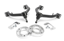 Load image into Gallery viewer, ReadyLift 66-3086 2.25in. Front Leveling Kit with Upper Control Arms for Aluminum and Stamped Stee for Select Cadillac Escalade, Cadillac Escalade ESV, Chevrolet Silverado 1500, Chevrolet Suburban, Chevrolet Suburban 1500, Chevrolet Tahoe, GMC Sierra