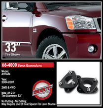 Load image into Gallery viewer, ReadyLift 66-4000 2in. Front Leveling Kit for Select INFINITI QX56, Nissan Armada, Nissan Pathfinder Armada, Nissan TITAN