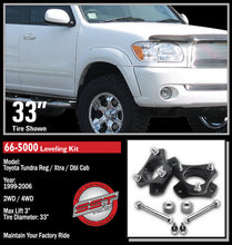 Load image into Gallery viewer, ReadyLift 66-5000 3in. Front Leveling Kit for Select Toyota Sequoia, Toyota Tundra