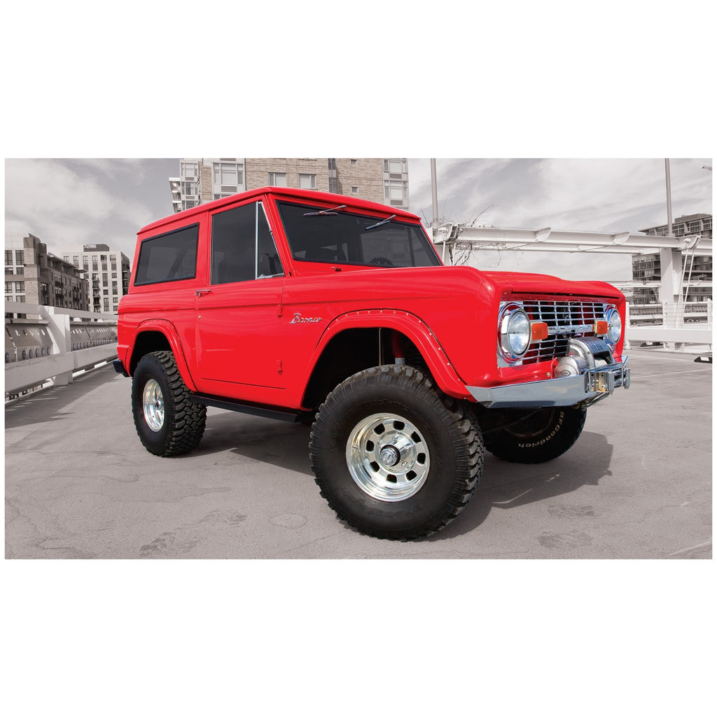 66-77-Ford-Bronco-Cutout-Style-Flares-2Pc---Black