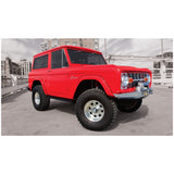 Bushwacker 20001-07 Fender Flares Cutout Style 2Pc Front