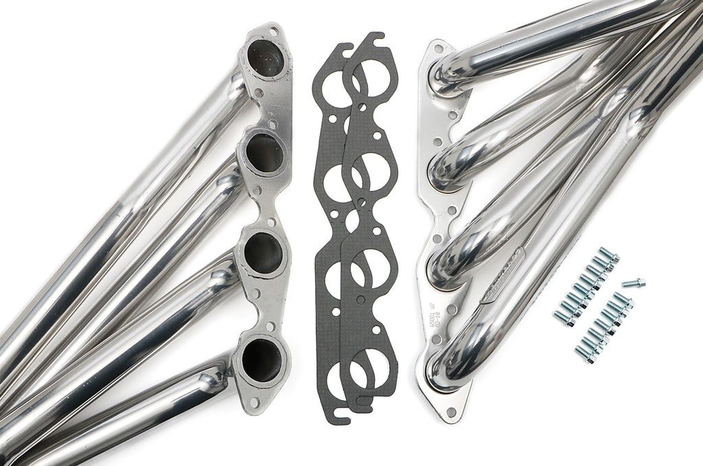 Hedman Hedders 66001 2 in. Black Long-Tube Headers For 67-69 Camaro/Nova With 396-502 for Select Chevrolet Camaro, Chevrolet Chevy II, Chevrolet Nova