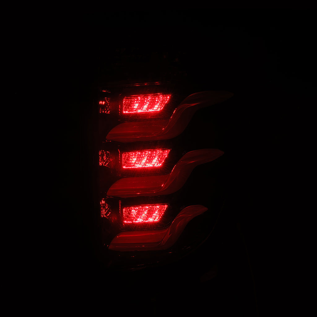 AlphaRex 660010 LED Taillights Jet Black for Select Ford Explorer