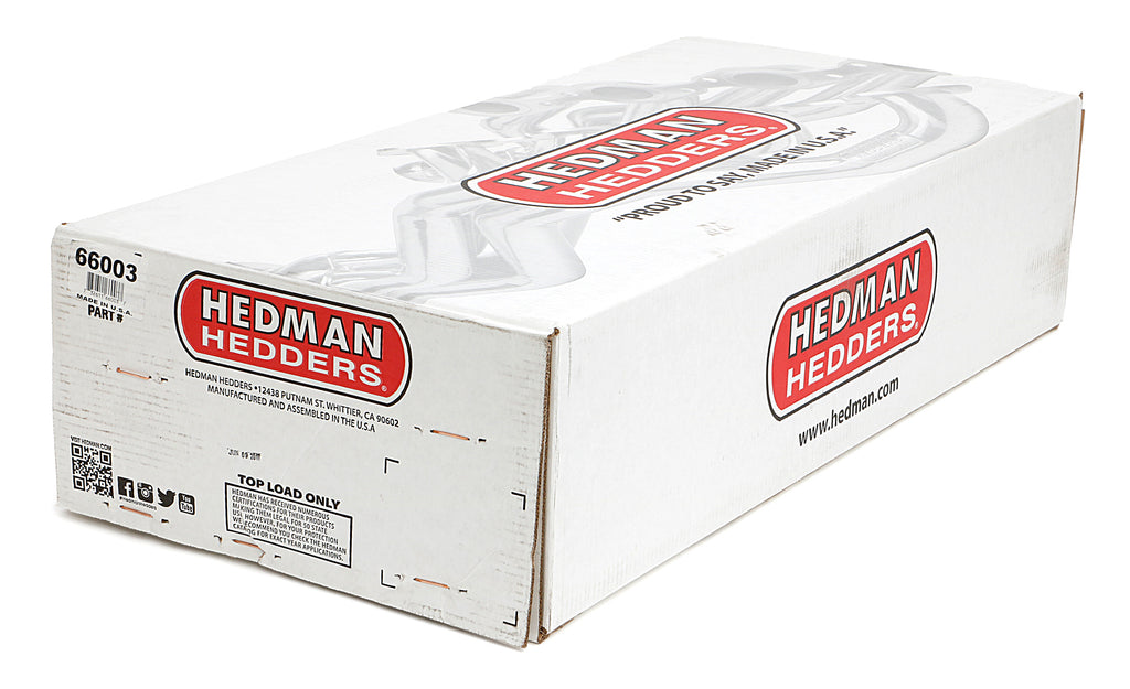 Hedman Hedders 66003 1-3/4 in. Silver Long-Tube Headers For '67-69 Camaro w/283-400 for Select Chevrolet Camaro, Chevrolet Chevy II, Chevrolet Nova