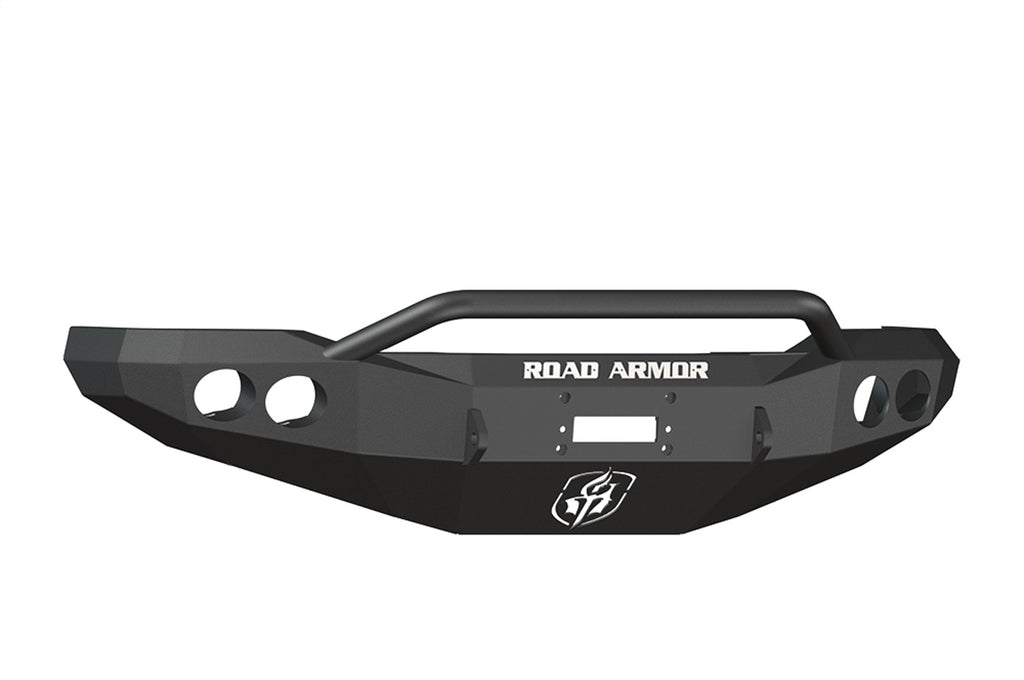 Road Armor 66004B Stealth Winch Front Bumper for Select Ford Excursion, Ford F-250, Ford F-250 Super Duty, Ford F-350 Super Duty, Ford F-450 Super Duty