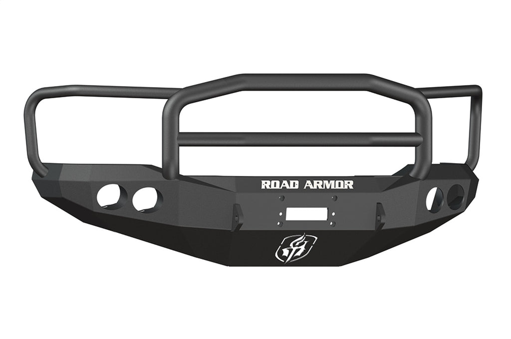 Road Armor 66005B Stealth Winch Front Bumper for Select Ford Excursion, Ford F-250, Ford F-250 Super Duty, Ford F-350 Super Duty, Ford F-450 Super Duty