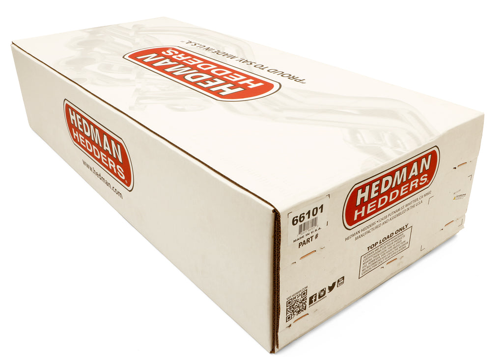 Hedman Hedders 66101 Silver 1-3/4 in. Long-Tube Headers For 64-77 Chevelle w/283-400 for Select Chevrolet Chevelle, Chevrolet El Camino