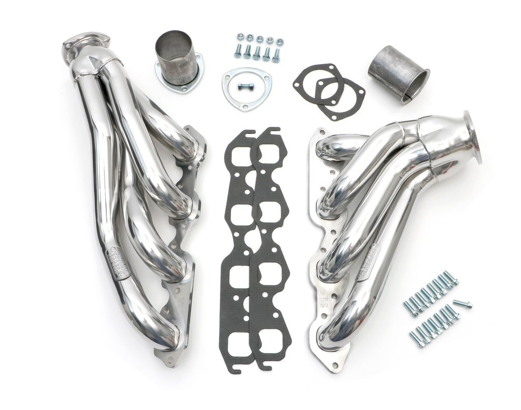 Hedman Hedders 66103 Silver 2 in. Mid-Length Headers for 1970-81 Camaro with 396-502 for Select Chevrolet Bel Air, Chevrolet Biscayne, Chevrolet Caprice, Chevrolet Chevelle, Chevrolet El Camino, Chevrolet Impala