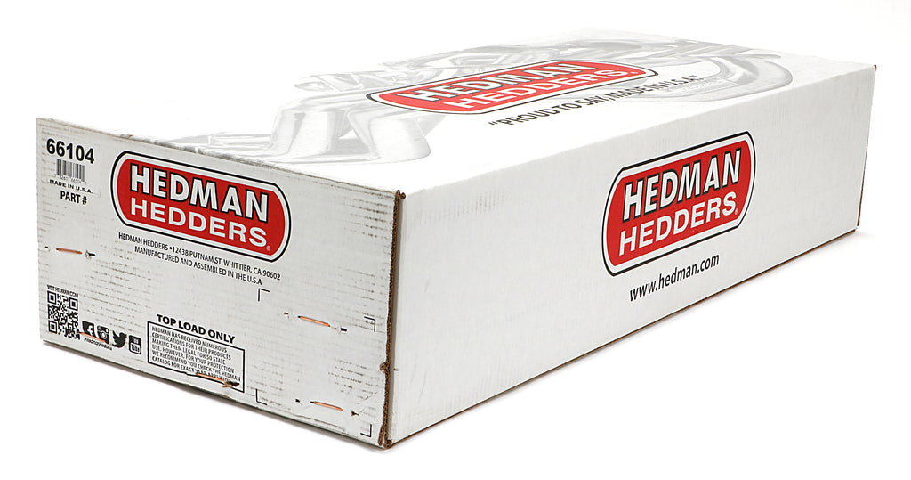 Hedman Hedders 66104 Silver 1-3/4 in. Long-Tube Headers For '70-81 Camaro with 283-400 for Select Chevrolet Camaro, Chevrolet Nova, Pontiac Ventura