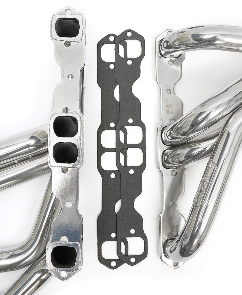 Hedman Hedders 66104 Silver 1-3/4 in. Long-Tube Headers For '70-81 Camaro with 283-400 for Select Chevrolet Camaro, Chevrolet Nova, Pontiac Ventura