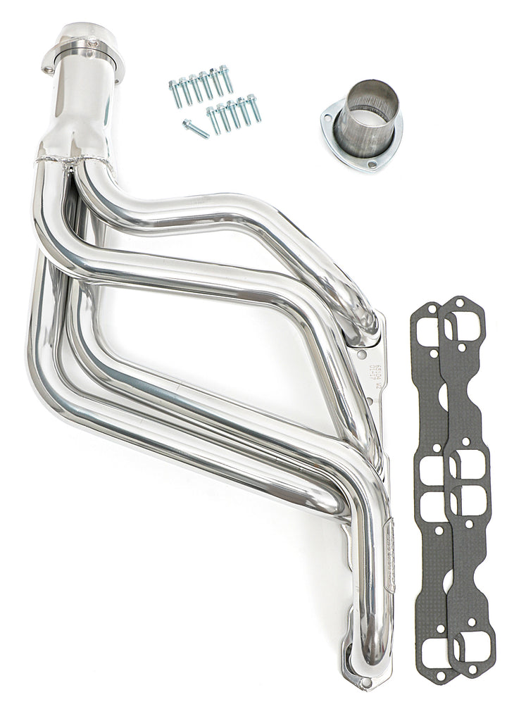 Hedman Hedders 66104 Silver 1-3/4 in. Long-Tube Headers For '70-81 Camaro with 283-400 for Select Chevrolet Camaro, Chevrolet Nova, Pontiac Ventura
