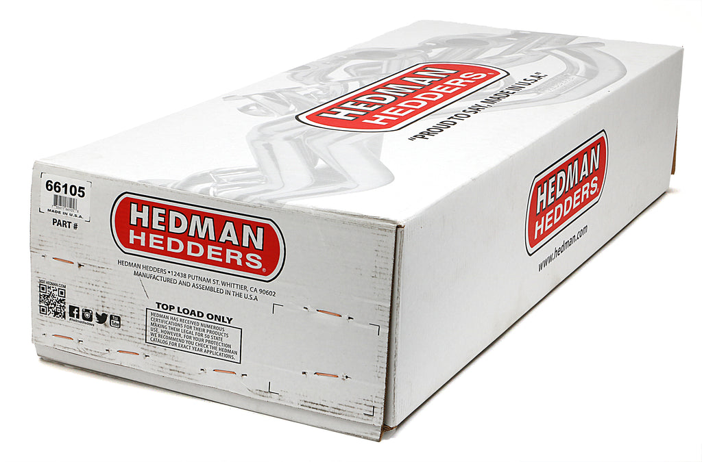 Hedman Hedders 66105 Silver 2 in. Long-Tube Headers For 1970-81 Camaro with 396-502 for Select Chevrolet Camaro