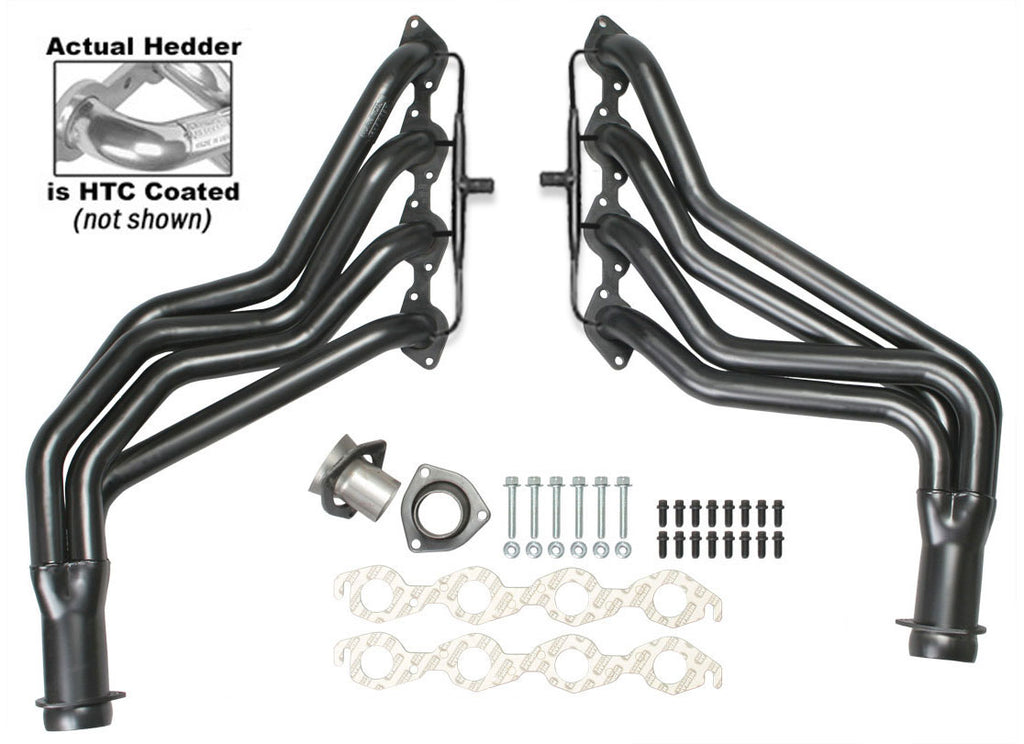 Hedman Hedders 66111 SILVER LONG-TUBE E.O. HEADERS For 67-91 GM 396-454 TRUCKS With A.I.R. for Select Chevrolet Blazer, Chevrolet C20, Chevrolet C20 Pickup, Chevrolet C20 Suburban, Chevrolet C30, Chevrolet C30 Pickup, Chevrolet K10, Chevrolet K10 Pickup,
