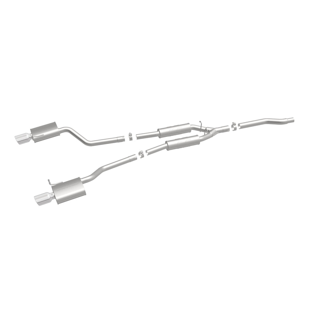 MagnaFlow Exhaust Products 16601 Touring Series Polished Cat-Back System for Select Audi A4 Quattro