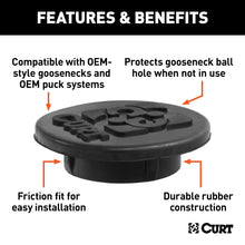 Load image into Gallery viewer, CURT 66155 Replacement Gooseneck Hitch Cap