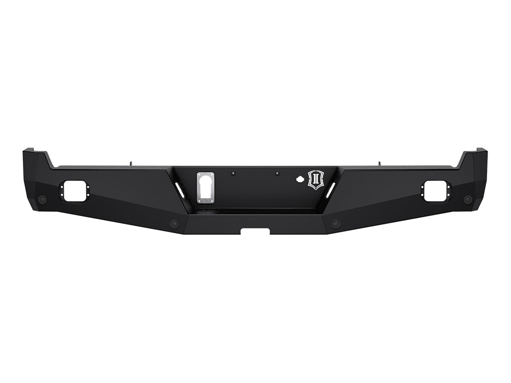ICON Impact Series Offroad Armor 66201 17-22 FSD PRO REAR BUMPER for Select Ford F-250 Super Duty, Ford F-350 Super Duty, Ford F-450 Super Duty