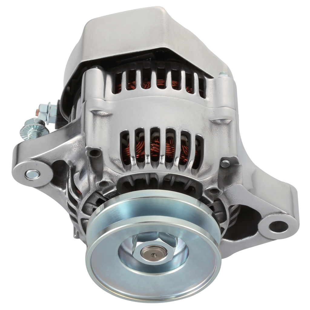 Proform 66433 100% NEW, POLISHED, 1-WIRE MINI ALTERNATOR, GM 50 AMP. for Select Buick Century, Buick LeSabre, Buick Regal, Buick Skylark, Checker Aerobus, Checker Deluxe, Checker Marathon, Checker Taxicab, Chevrolet 3B, Chevrolet 3C, Chevrolet 3D,