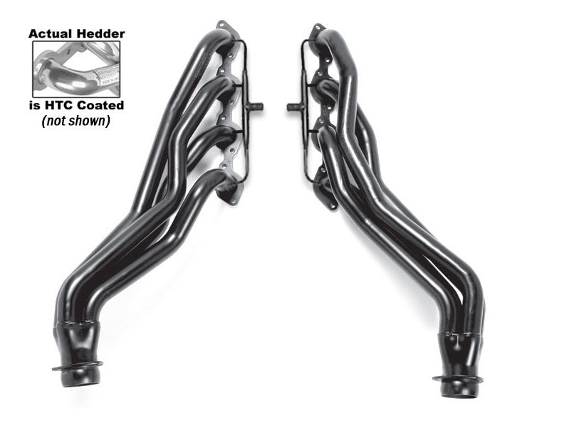 Hedman Hedders 66451 SILVER LONG-TUBE E.O. HEADERS For 88-95 GM 2WD 7.4L TRUCKS With A.I.R. for Select Chevrolet C1500, Chevrolet C2500, Chevrolet C3500, GMC C2500, GMC C3500