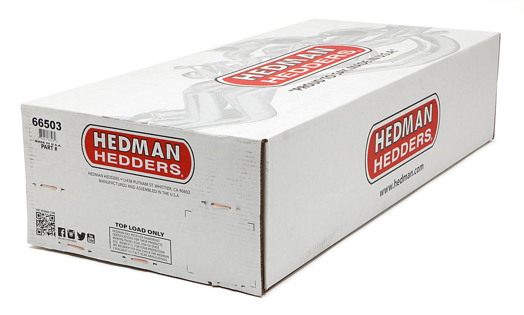 Hedman Hedders 66503 Silver Long-Tube Headers For 67-69 Camaro 283-400, Close Ratio PS for Select Chevrolet Camaro, Chevrolet Chevy II, Chevrolet Nova