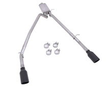 Load image into Gallery viewer, Gibson Performance Exhaust 66573B Black Elite Cat-Back Dual Split Exhaust System; Stainless for Select Ram