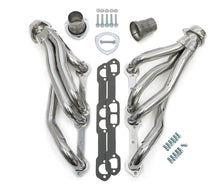 Load image into Gallery viewer, Hedman Hedders 66609 Silver Mid-Length D-Port Headers For 67-81 Camaro, G-Body 283-400 for Select Chevrolet Bel Air, Chevrolet Biscayne, Chevrolet Caprice, Chevrolet Chevelle, Chevrolet El Camino, Chevrolet Impala, Chevrolet Monte Carlo, Chevrolet