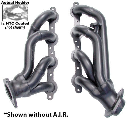 Hedman Hedders 66681 Silver EO Headers For '99-03 GM 2WD/4WD Truck-SUV 4.8-6.0L w/AIR for Select Cadillac Escalade, Chevrolet Avalanche 1500, Chevrolet Silverado 1500, Chevrolet Silverado 2500, Chevrolet Silverado 3500, Chevrolet Suburban 1500, Chevrolet