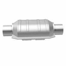 Load image into Gallery viewer, MagnaFlow Exhaust Products 91005 Standard Grade Universal Catalytic Converter for Select Audi V8 Quattro, Buick Regal, Buick Skylark, Chevrolet LLV, Chevrolet S10, Chrysler Cordoba, Chrysler Daytona, Chrysler Imperial, Chrysler LeBaron, Chrysler New