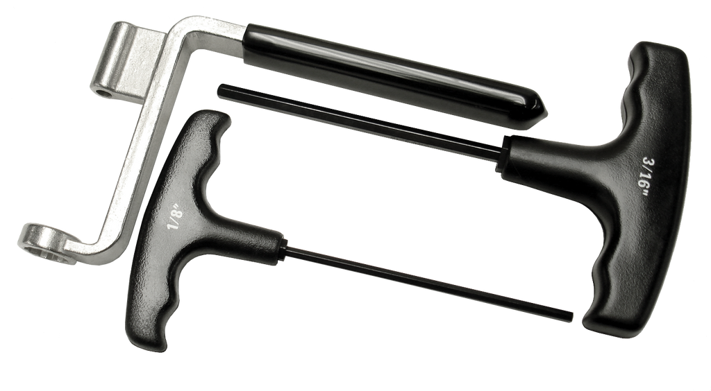 Proform 66778 1/2 Inch Wrench With One 3/16 and One 1/8 Allen Wrench