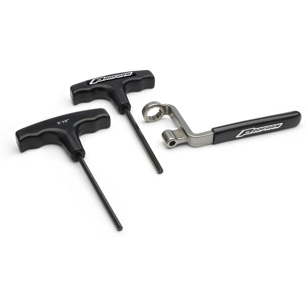 Proform 66780 9/16 Inch Wrench With One 3/16 and One 7/32 Allen Wrench