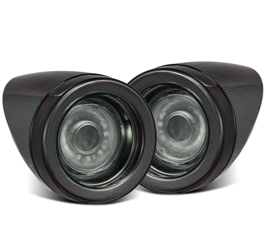 AlphaRex 668001 Prismatic LED Taillights Smoke for Select Ferrari 458 Italia, Ferrari 458 Spider