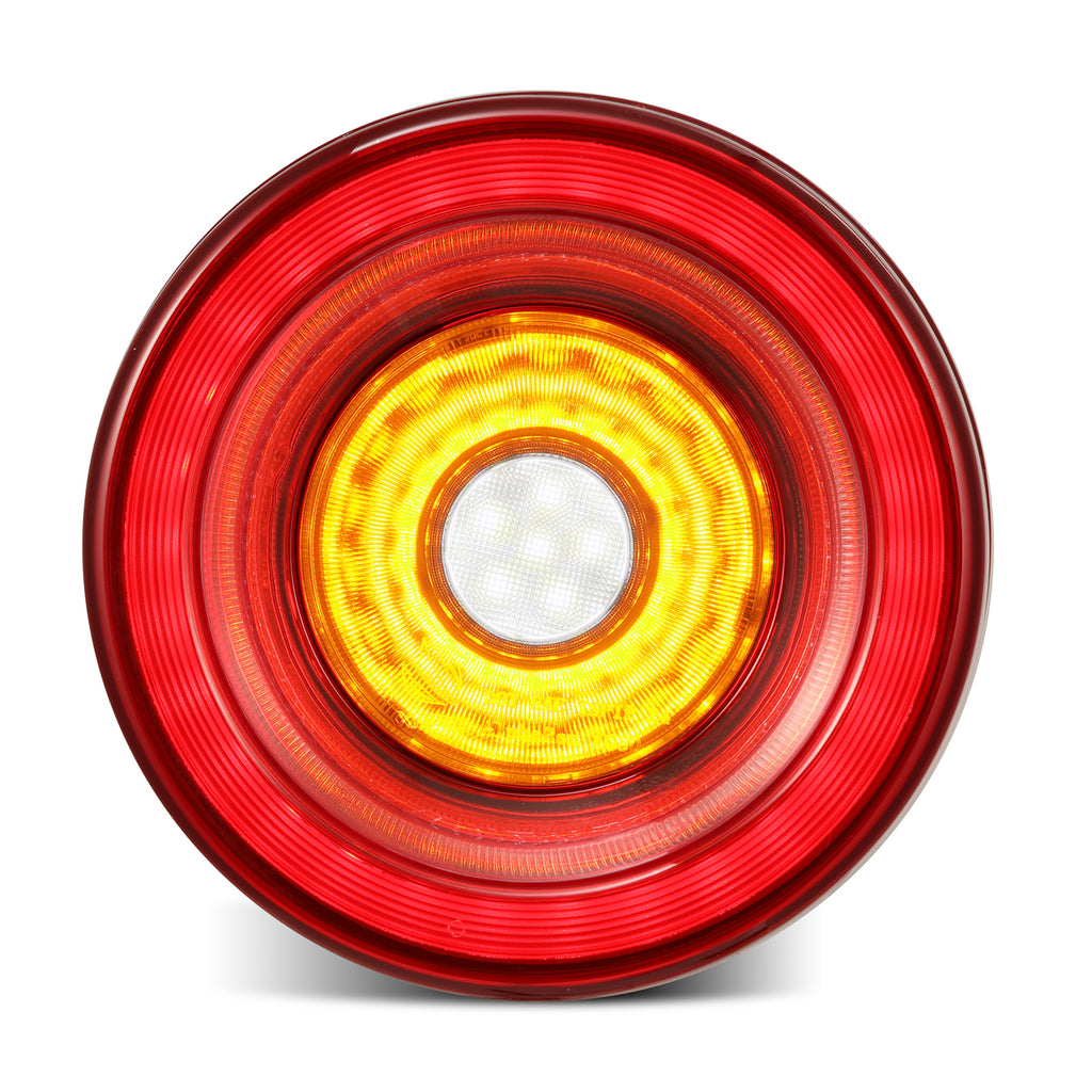 AlphaRex 668003 Prismatic LED Taillights Red Smoke for Select Ferrari 458 Italia, Ferrari 458 Spider