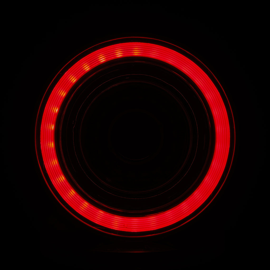 AlphaRex 668003 Prismatic LED Taillights Red Smoke for Select Ferrari 458 Italia, Ferrari 458 Spider