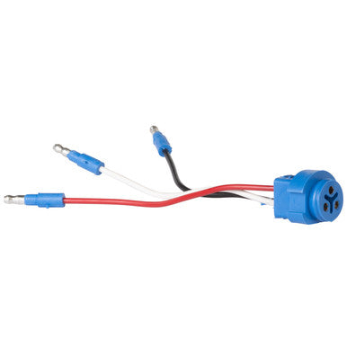 Grote 66815 Stop Tail Turn Three-Wire Plug-In Pigtails for Male Pin Lights, 6" Long