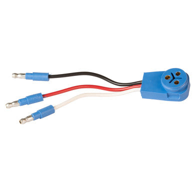 Grote 66816 Stop Tail Turn Three-Wire 90º Plug-In Pigtails for Male Pin Lights, 6" Long