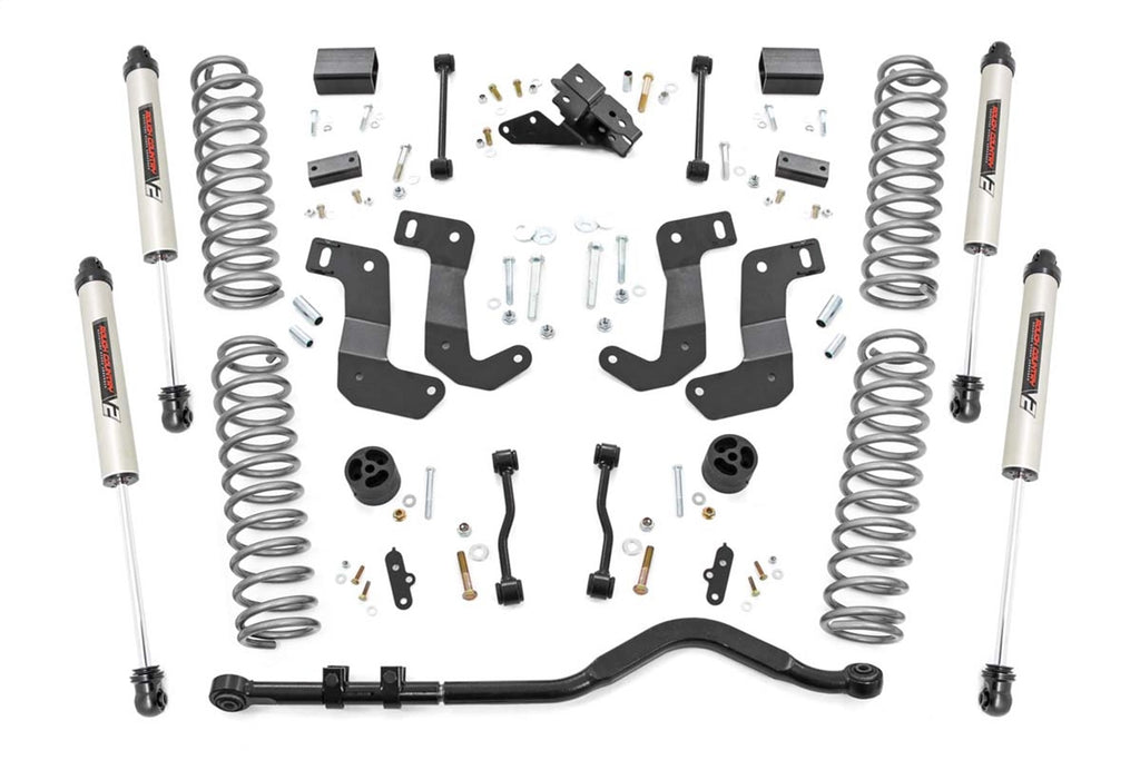 Rough Country 66870 Suspension Lift Kit w/Shocks for Select Jeep Wrangler