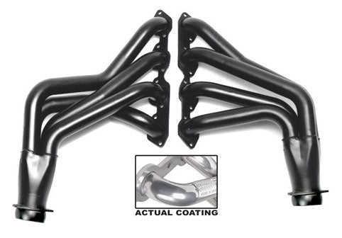 Hedman Hedders 66897 Silver Long-Tube EO Headers For '65-82 Corvette 396-502 No A.I.R. for Select Chevrolet Corvette