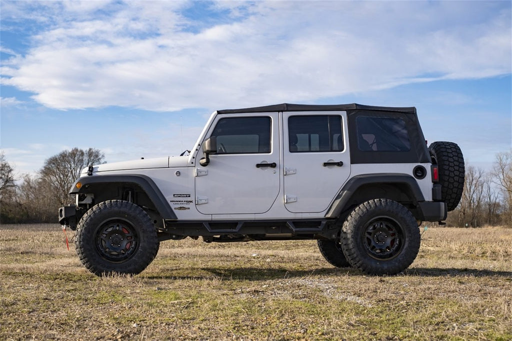 Rough Country 66970 Suspension Lift Kit for Select Jeep Wrangler, Jeep Wrangler JK