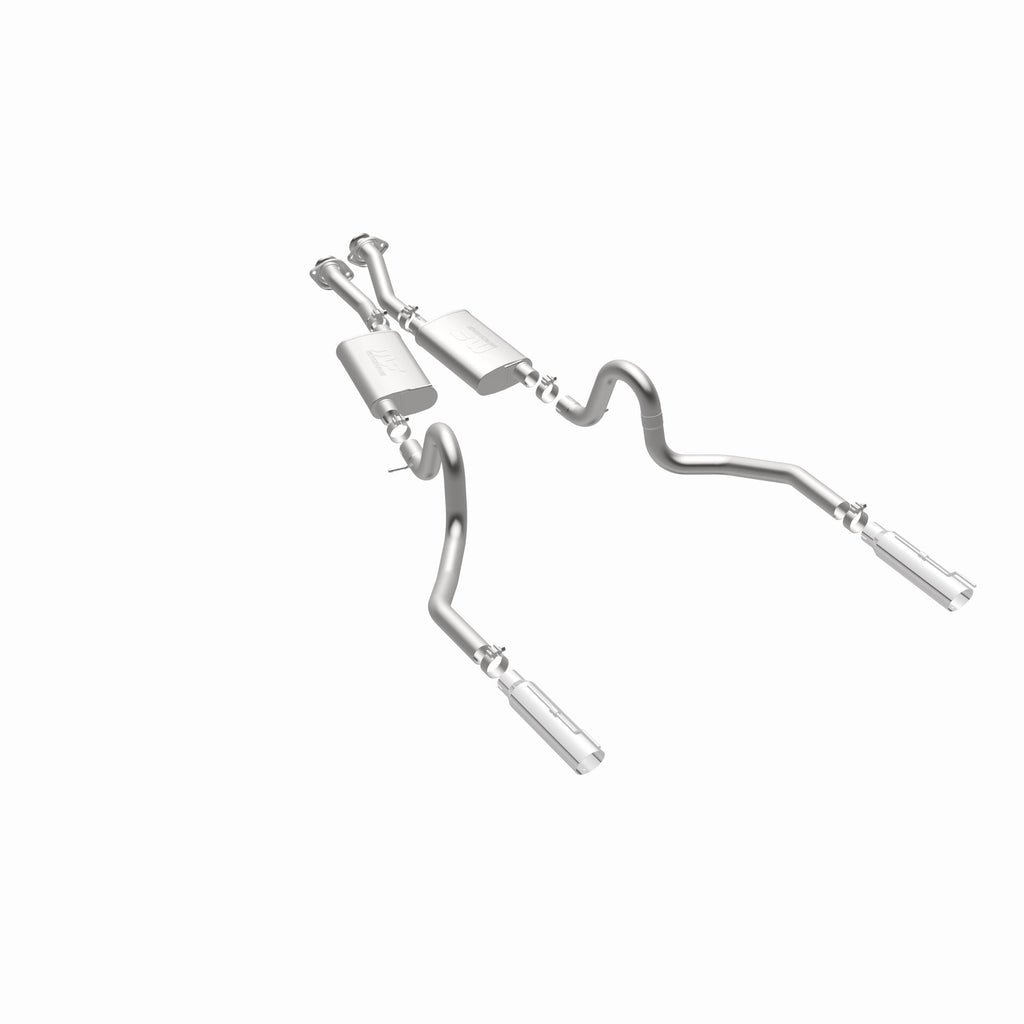 MagnaFlow Exhaust Products 15671 Street Series Polished Cat-Back System for Select Ford Mustang