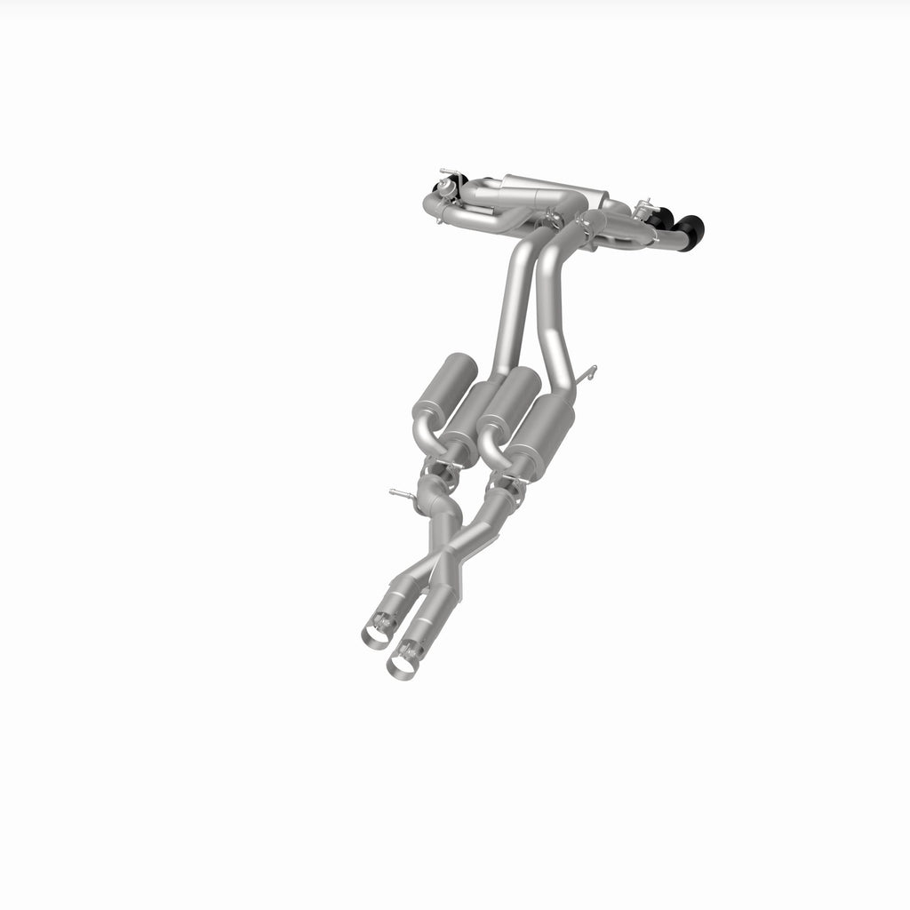 MagnaFlow Exhaust Products 19598 Street Series Black Chrome Cat-Back System for Select Jeep Wrangler