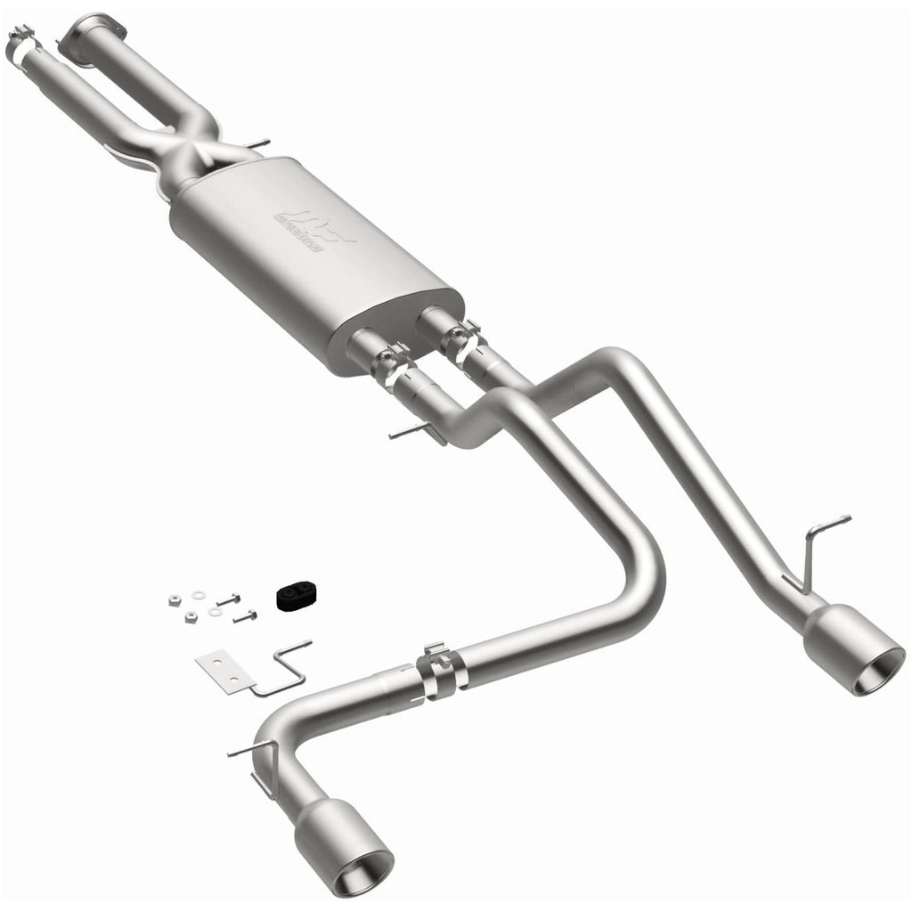 MagnaFlow Exhaust Products 16673 Street Series Polished Cat-Back System for Select Hummer H2