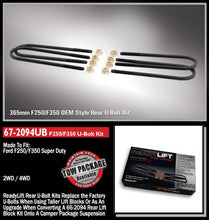 Load image into Gallery viewer, ReadyLift 67-2094UB U-Bolt Kit (365 Mm) for Select Ford F-250 Super Duty, Ford F-350 Super Duty