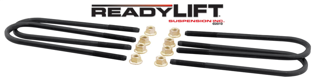 ReadyLift 67-2094UB U-Bolt Kit (365 Mm) for Select Ford F-250 Super Duty, Ford F-350 Super Duty
