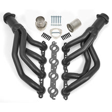 Load image into Gallery viewer, 67-69-Camaro-Ls-Swap-Headers;-Mid-Length;-Stainless-Steel--Black-Maxx