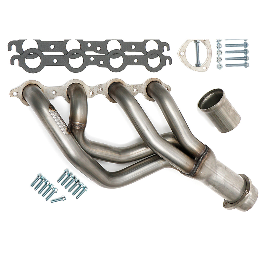 67-69-Camaro-Ls-Swap-Headers;-Mid-Length;-Stainless-Steel--Raw