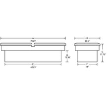 Load image into Gallery viewer, 67-99-Chevy-Ck-(Gull-Wing-Crossover-Deep)-Challenger-Tool-Box---Brite