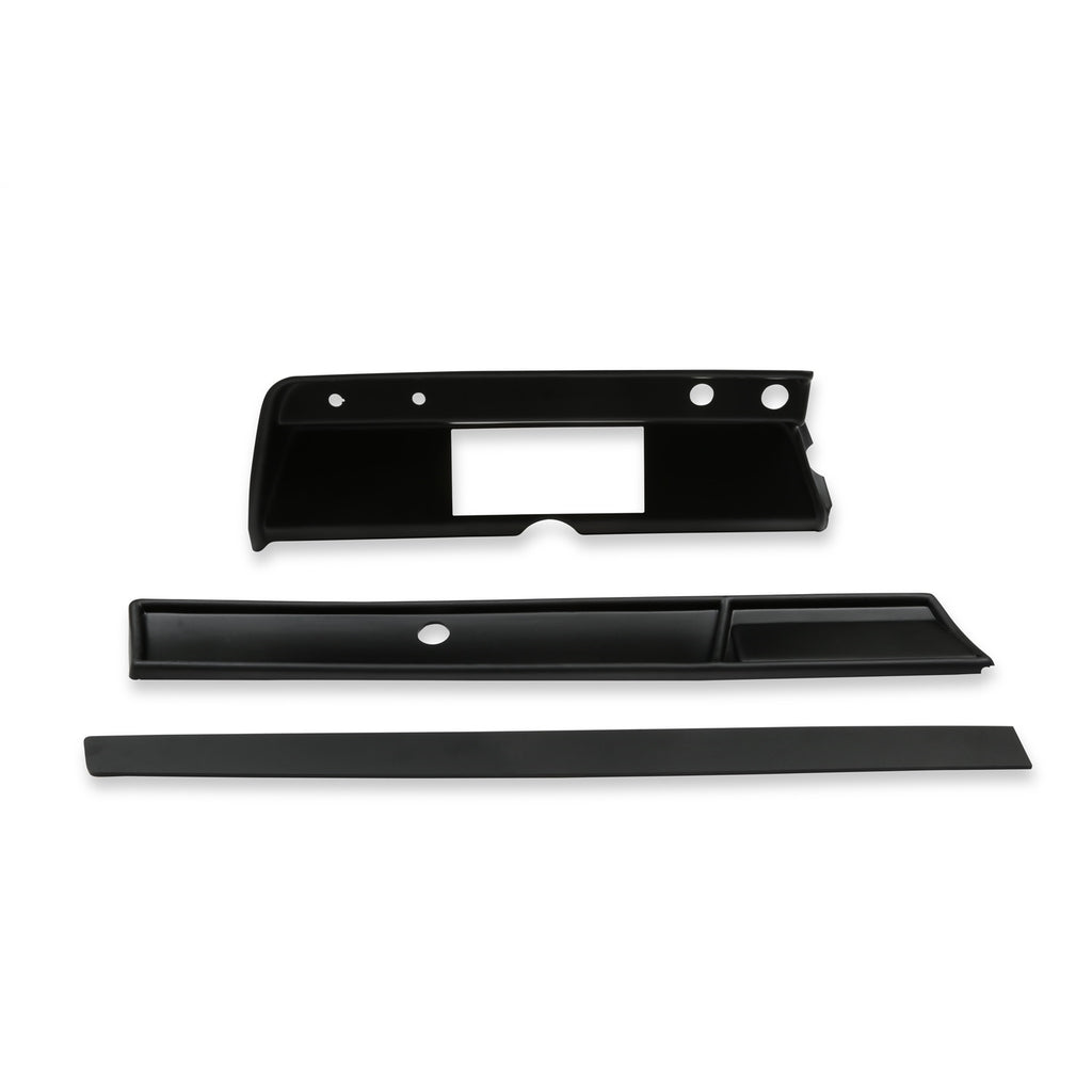 67-Chevelle-Dash-Bezels-For-Holley-Efi-6.86In-Dash-Panel-Black