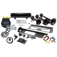 Load image into Gallery viewer, ~(67-Lbs.-23X22x20)~-Bolt-On-Train-Horn-System-For-2017-2018-Ford-F-250-And-F-350-Diesel-Trucks.