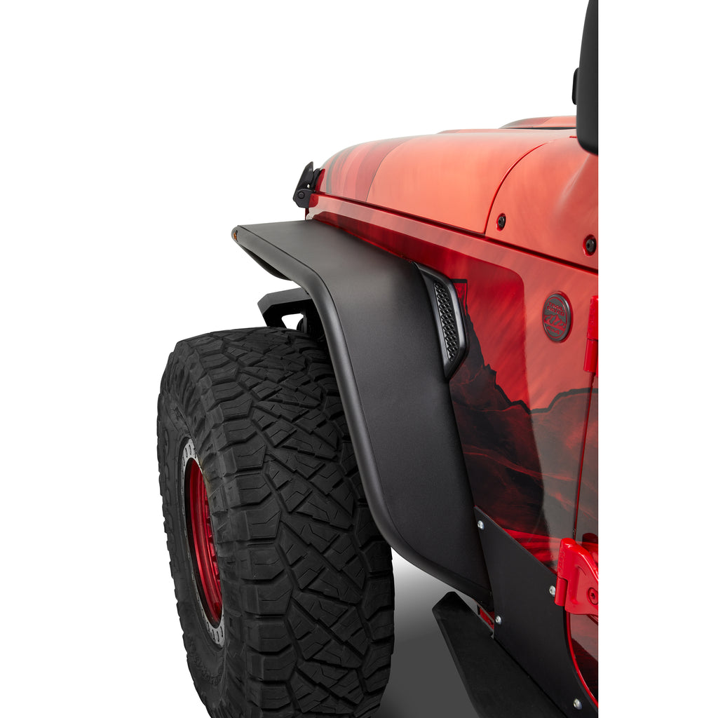 ~(67-Lbs.-50X21x19)~-Fender-Flares---20-21-Gladiator--18-21-Wrangler-Jl-Front-(Black)
