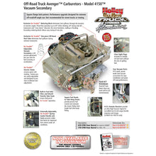 Load image into Gallery viewer, 670-Cfm-Holley-Off-Road-Truck-Avenger-Carburetor